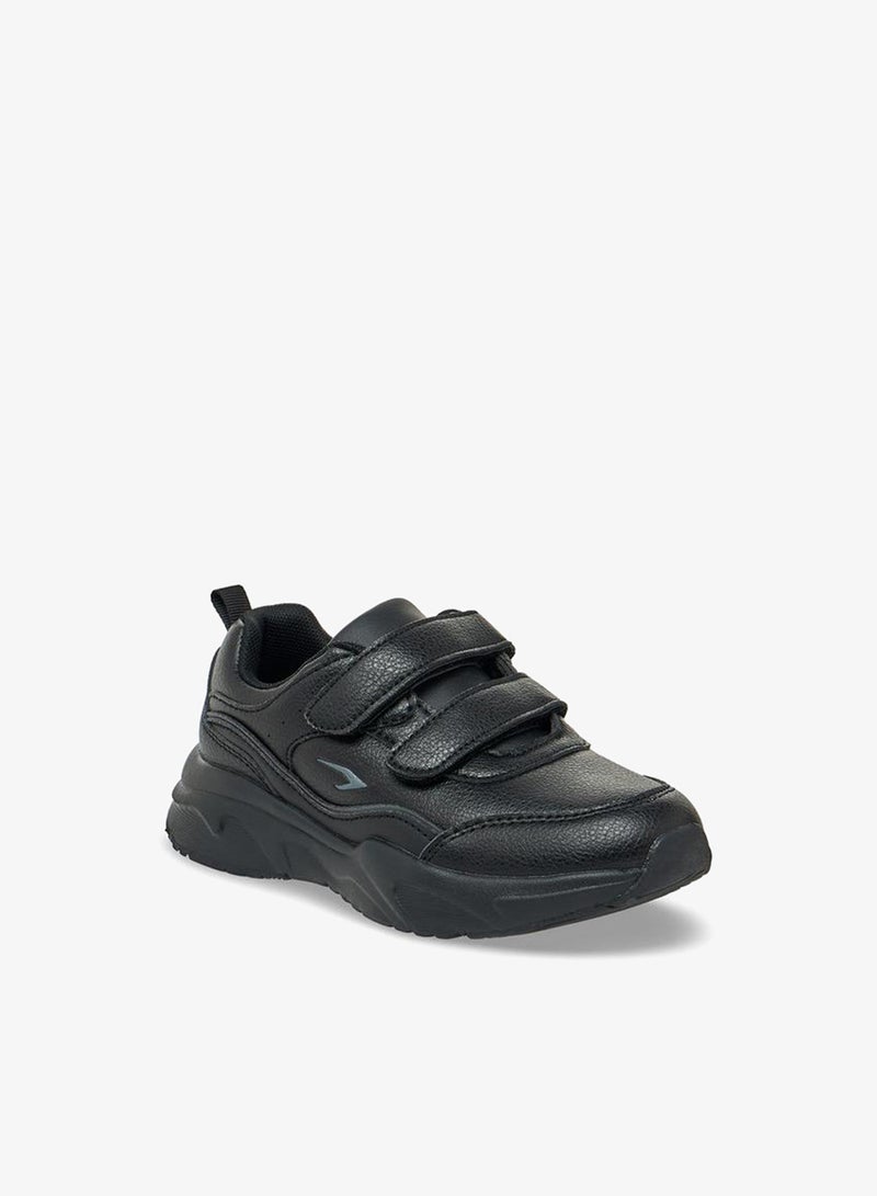 Dash Unisex Panelled Hook & Loop School Shoes - Image 2