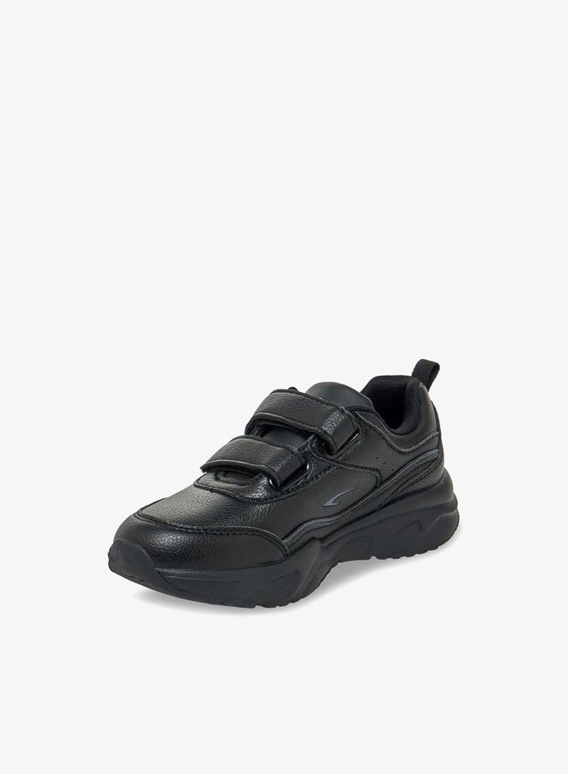 Dash Unisex Panelled Hook & Loop School Shoes - Image 4