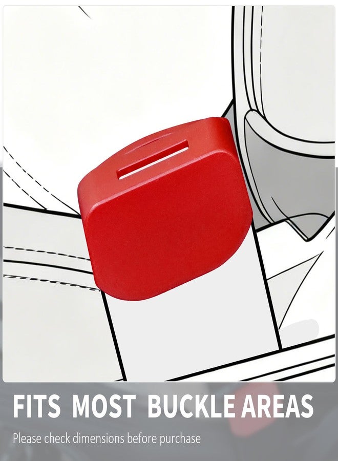 Doytn Buckle Release Protector for Child Seats – Helps Prevent Accidental Pressing by Kids – 2 Pack (Red) - Image 4