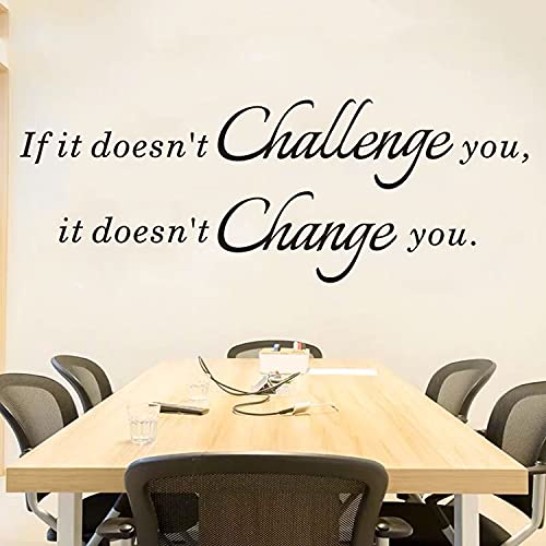 AnFigure Inspirational Wall Decals, Wall Stickers for Office, (Easy to Install), - Image 1