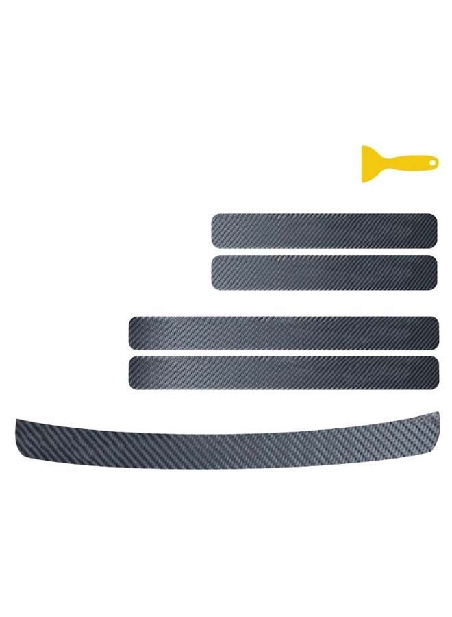 NIBEMINENT 6-Piece Car Racing Sport Decal Strip Set