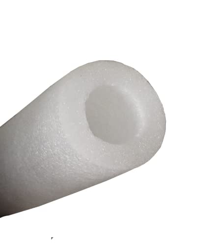 Marshland Foam Tube for Pool Home Decoration Art & Craft Insulation DIY Projects Swim Noodles Cover Pipes and Tubes 30mm Inner Hole 20mm Outer 15Meter Foam Tube - Image 1