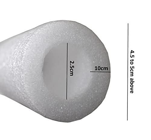 Marshland Foam Tube for Pool Home Decoration Art & Craft Insulation DIY Projects Swim Noodles Cover Pipes and Tubes 30mm Inner Hole 20mm Outer 15Meter Foam Tube - Image 2