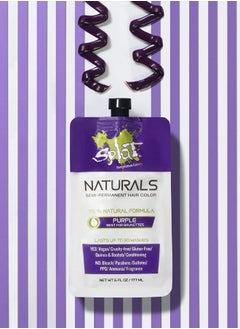 SPLAT Purple Semi Permanent Hair Color, 6 OZ  - Image 3
