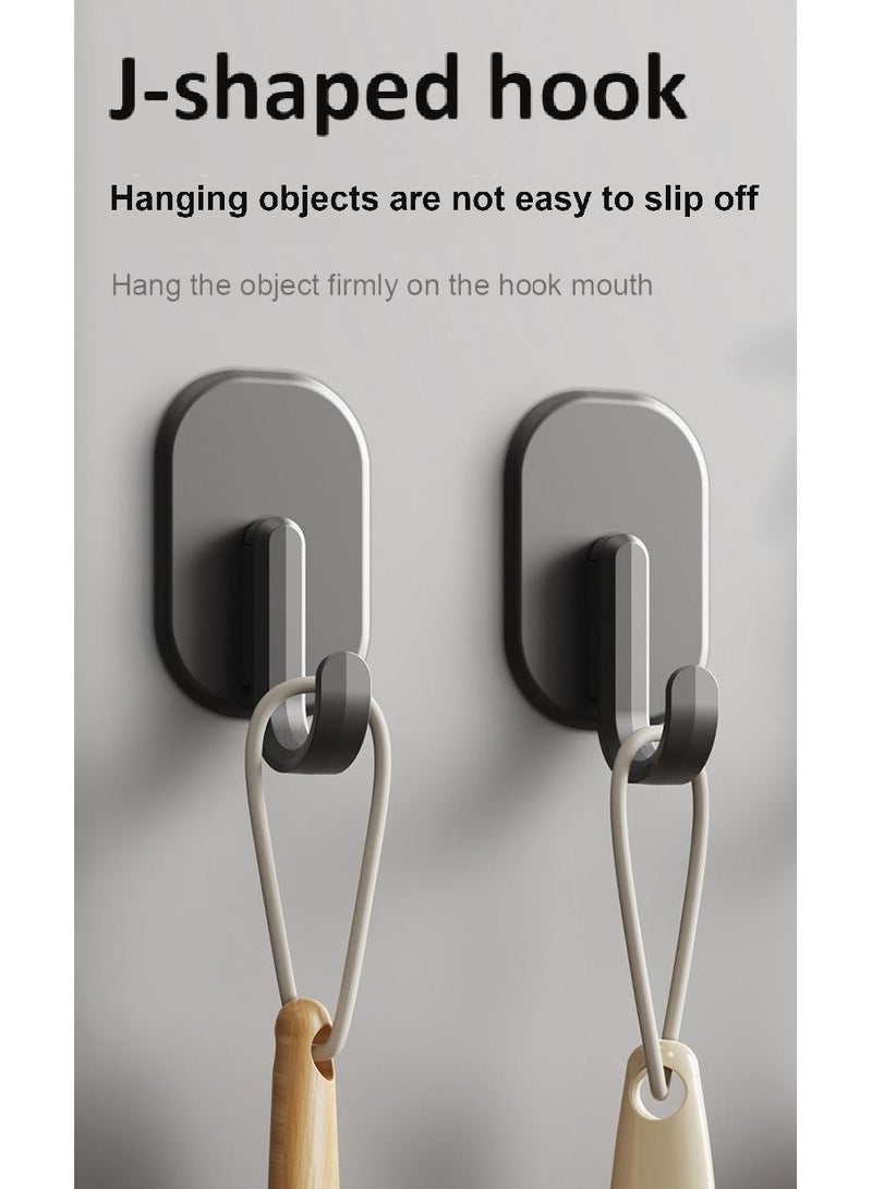 5pcs magnetic suction hooks for household refrigerators, strong magnetic suction hooks, no trace hooks, no punching, multifunctional storage rack - Image 4