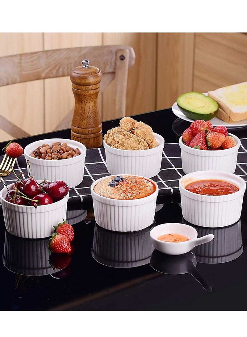 Ceramic Ramekin Set - 3 Elegant Baking and Serving Pieces, 300ml - Image 2