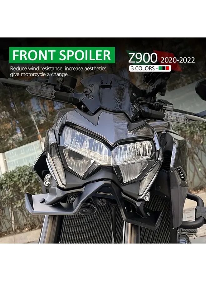 For Z900 Z 900 2020 2021 2022 Red Motorcycle Front Spoiler Wings Bird Beak Fairing Kit Deflector Aerodynamic Anti Collision Trim Parts - Image 5