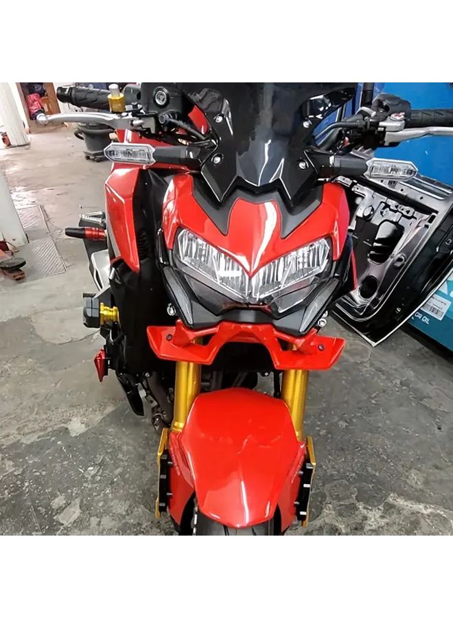 For Z900 Z 900 2020 2021 2022 Red Motorcycle Front Spoiler Wings Bird Beak Fairing Kit Deflector Aerodynamic Anti Collision Trim Parts - Image 4