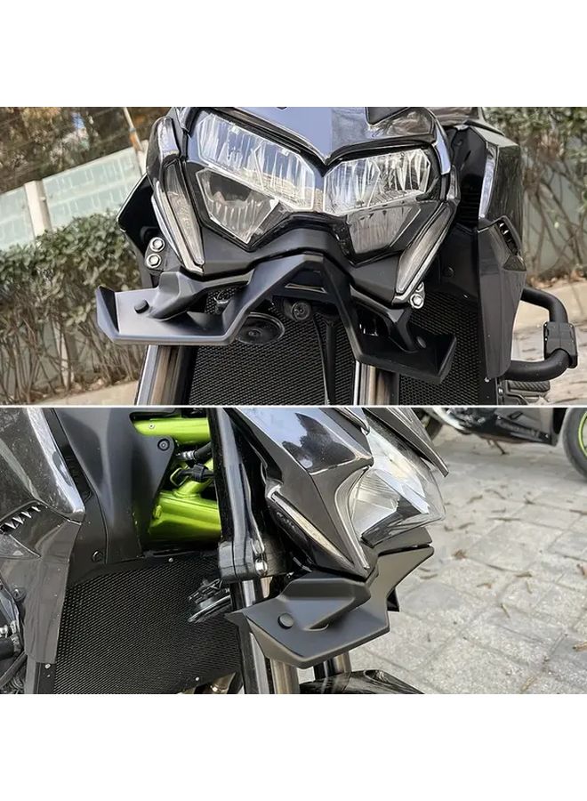 For Z900 Z 900 2020 2021 2022 Red Motorcycle Front Spoiler Wings Bird Beak Fairing Kit Deflector Aerodynamic Anti Collision Trim Parts - Image 3