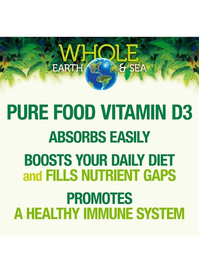 Whole Earth & Sea from Natural Factors, Vitamin D3 5000 IU (125 mcg), Whole Food Supplement, Vegan, 60 Capsules (60 Servings) - pzsku/ZB291B49A6EA3FB367118Z/45/_/1683360564/880484d3-958c-4e87-8d4e-edcdbc6ff415