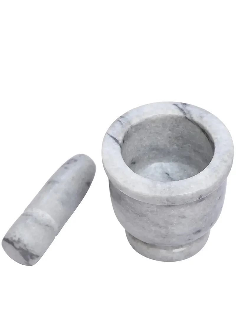 Premier White Marble Mortar And Pestle Set