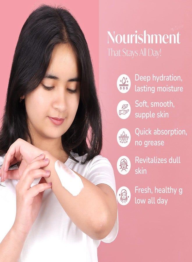 Meglow Pro-Care Moisturizing Body Lotion | Refreshing Peach Body Moisturizer for Women & Men | Hydrating Lotion for All Skin Types- 150ml Pack of 2 - Image 4