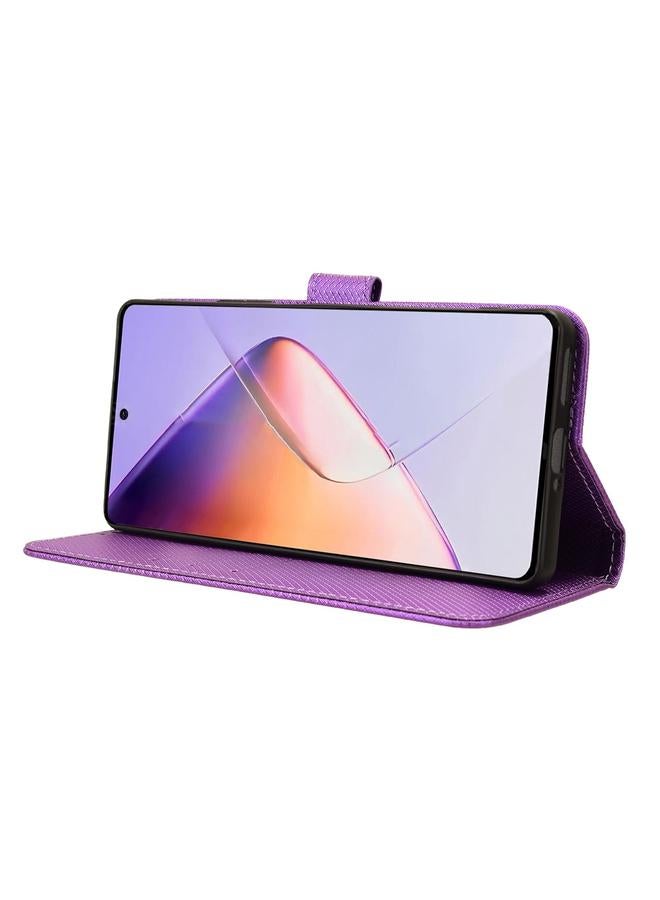 زبون جراب لهاتف Infinix Note 40 4G مصنوع من الجلد بتصميم ماسي - Image 5