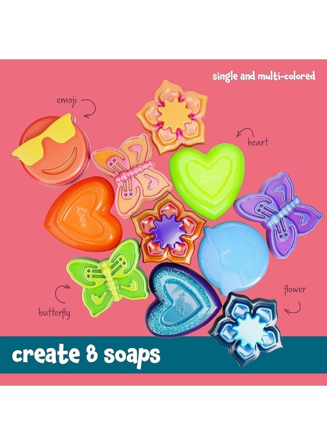 Dan&Darci طقم صنع الصابون وقنابل الاستحمام للأطفال، طقم علوم سبا 3 في 1، هدايا حرف عيد الفصح للبنات والأولاد من عمر 6 إلى 12 سنة - Image 2
