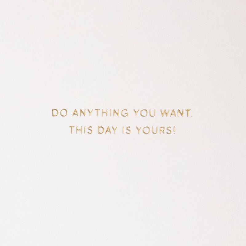 Hallmark Signature Birthday Card for Women (Happy You Day) - Image 3