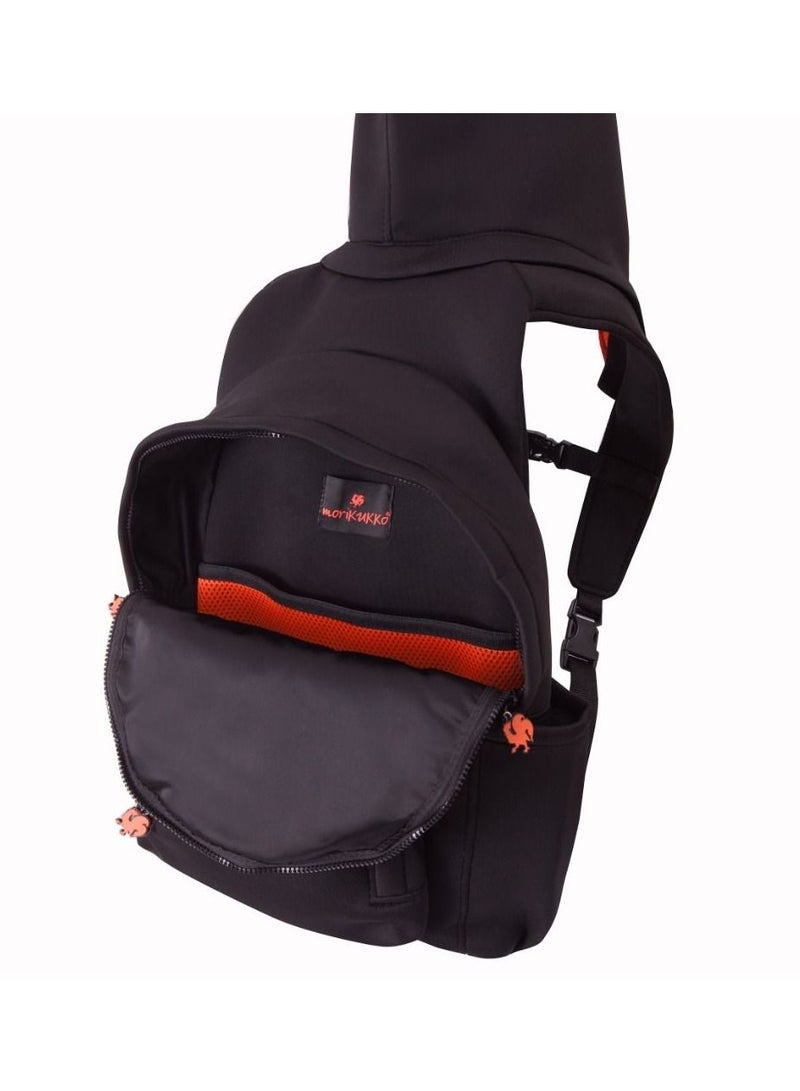 Morikukko Morikukko Black Basic Neon Orange Large  - Image 3