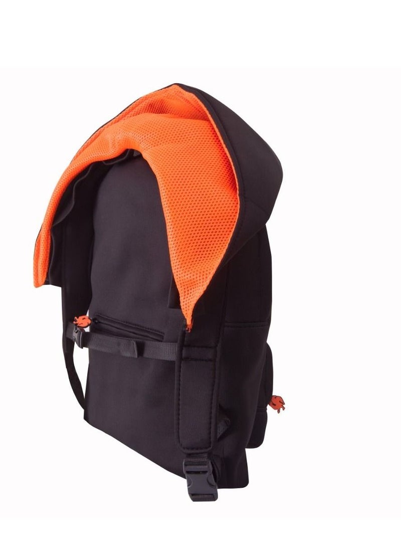 Morikukko Morikukko Black Basic Neon Orange Large  - Image 4