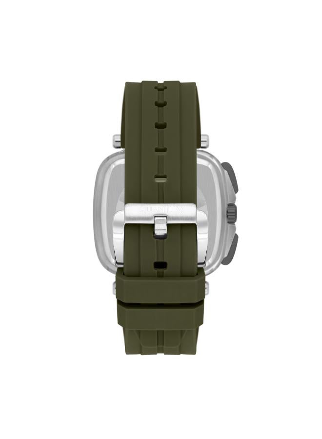 Quantum Men's Silicone Multifunction Watch PWG1014.375 - 44 mm - Image 3