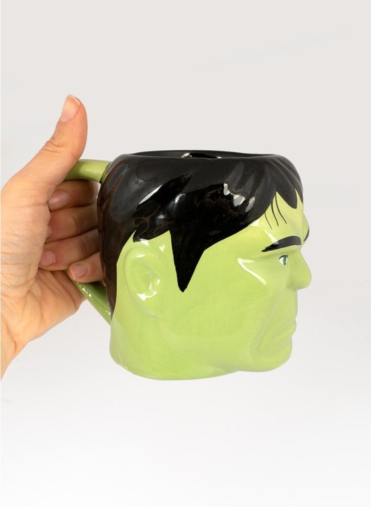 Hulk Marvel Avengers Hulk 3D Ceramic Mug – Creative Superhero Coffee Cup for Tea, Milk & Hot Drinks - Image 4