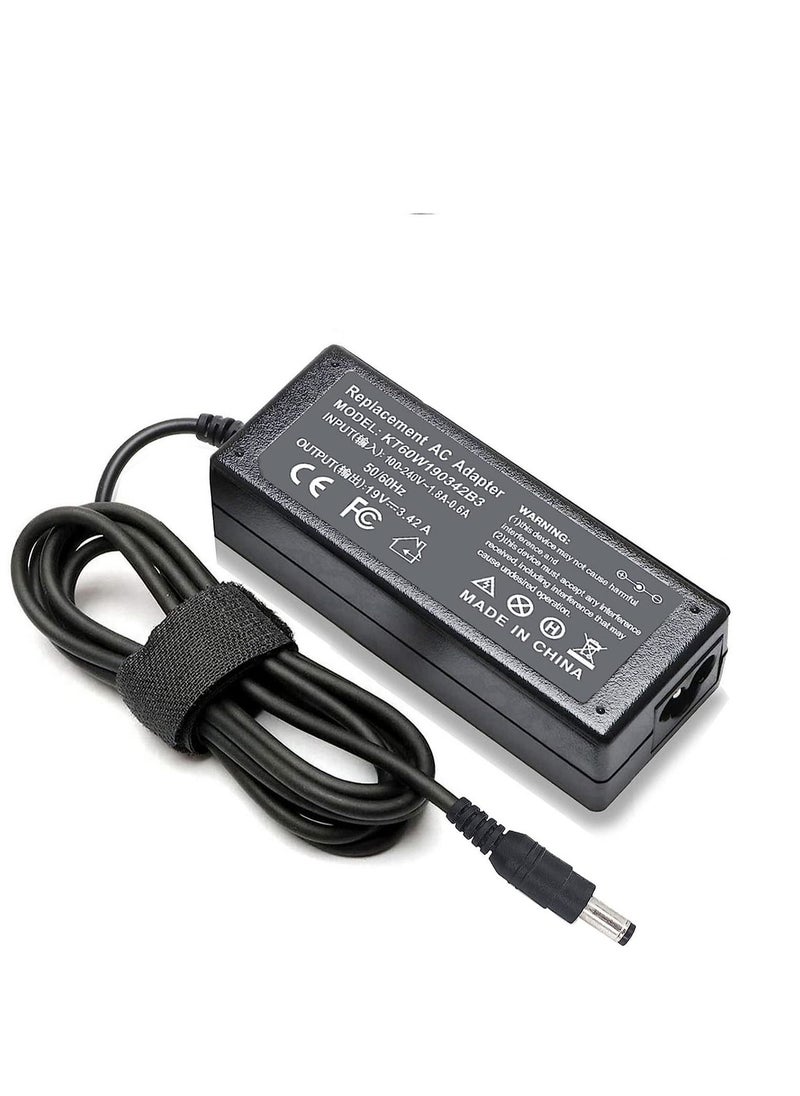 Generic - 65W AC Adapter Charger for Toshiba Satellite C55-B5300 C55-B5353 C55D-A5108 C55D-A5120 C55D-A5206 C55D-A5208 S75 C75D L775 L655 P755 C855-S5194 P75-A7200 P75-A7100 P745-S4102 S855-S5378 L655-S5106 - Image 1