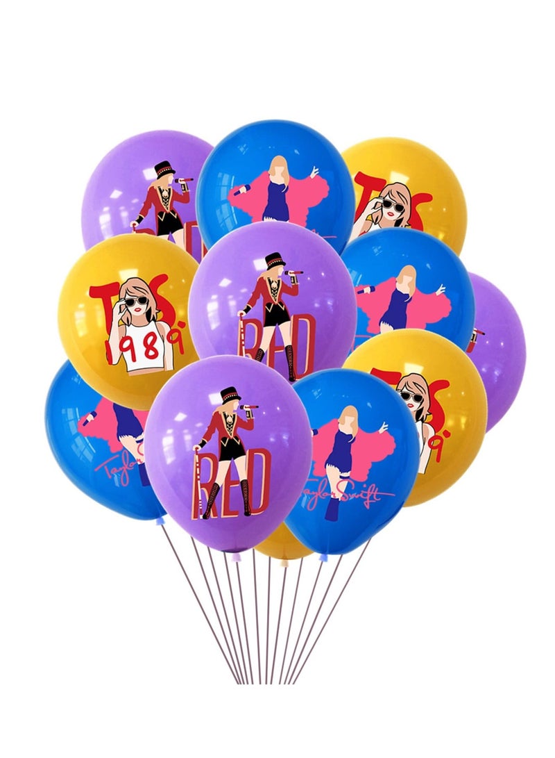 Zikra 36Pcs Birthday Party Decorations, Theme Cake Topper, Birthday Balloons, CupCake Topper, Birthday Banner, Birthday Party Supplies - Image 4