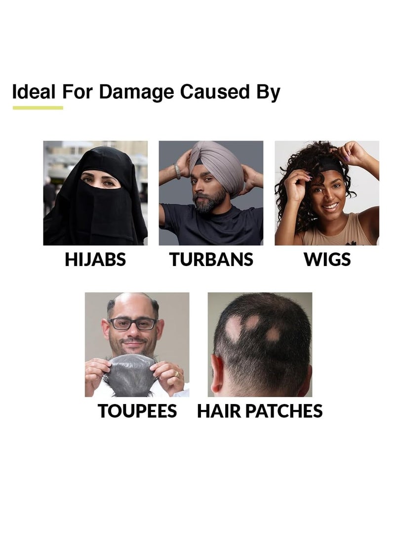 FIXDERMA - Careful Rosemary Oil Shampoo for Hair Growth | Crown Guard Shampoo for Hijabs and Wigs | Hair Extensions and Wigs | Shampoo for Women and Men | Sulfate and Paraben Free Shampoo - 200ml - Image 1