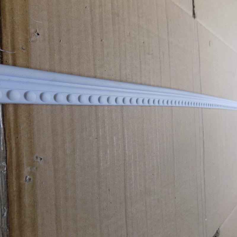 zhangbl Flexible Moulding Crown Molding Trim for Furniture Door Picture Frame0.85"(2.15cm) x 115"x 0.31" - Image 2