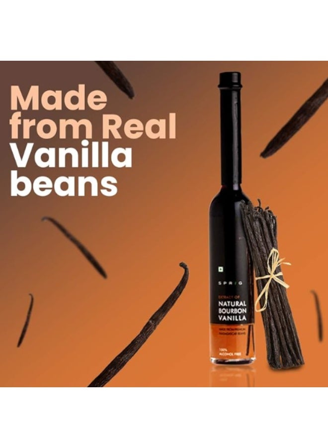 سبريج مستخلص طبيعي من فانيليا بوربون – مستخلص فانيليا طبيعي أفضل من نكهة الفانيليا الكيميائية – فانيليا طبيعية 100% – 100 مل - Image 4