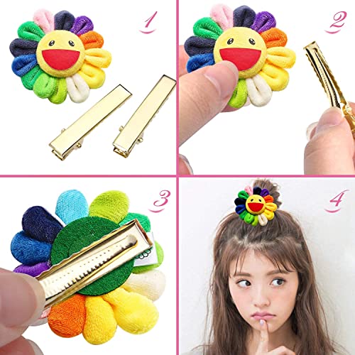 NEOBABY Plain Alligator Barrettes Metal Hair Pins Clips | Hair Styling Accessories for Girls and Women's (Pack of 50 Pcs) (GOLDEN 4 CM, 4 CM) - Image 2