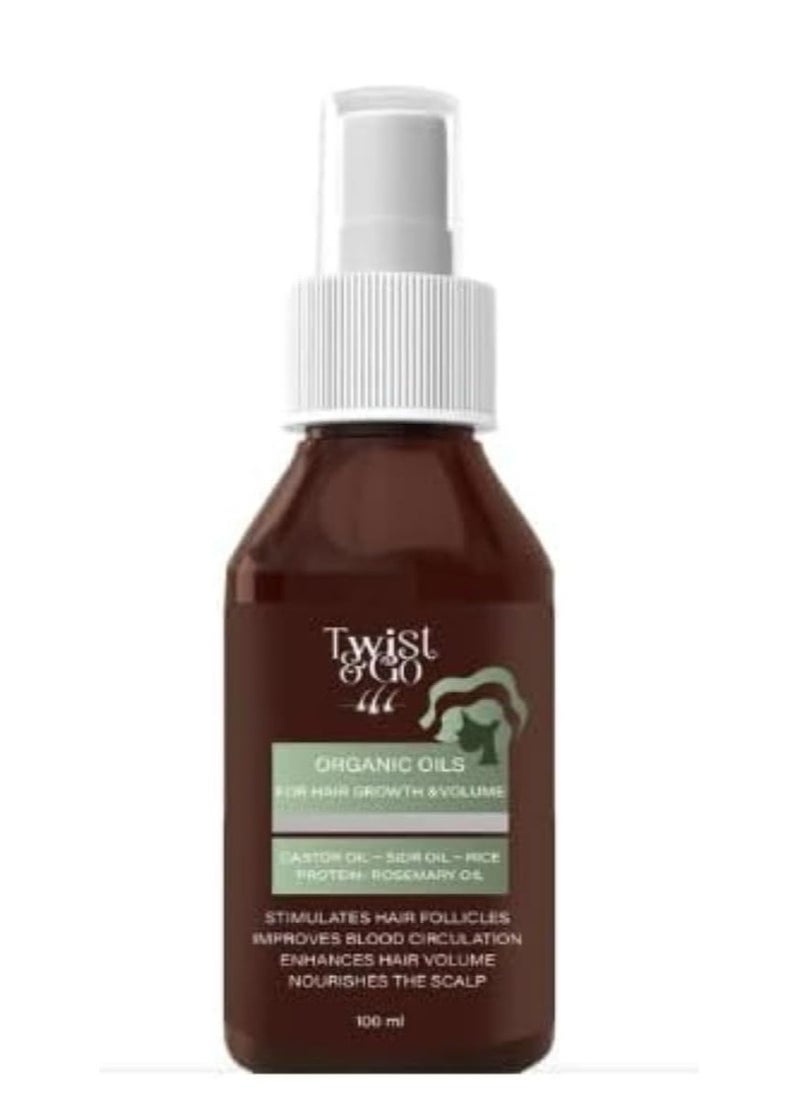 Twist&Go TWIST AND GO Organic OILS STIMULATOR  100ml 