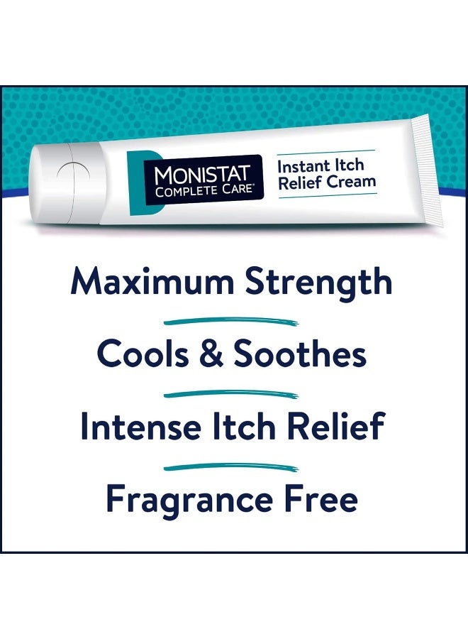 Monistat Care Max Strength Cools & Soothes Instant Itch Relief Cream - Image 4