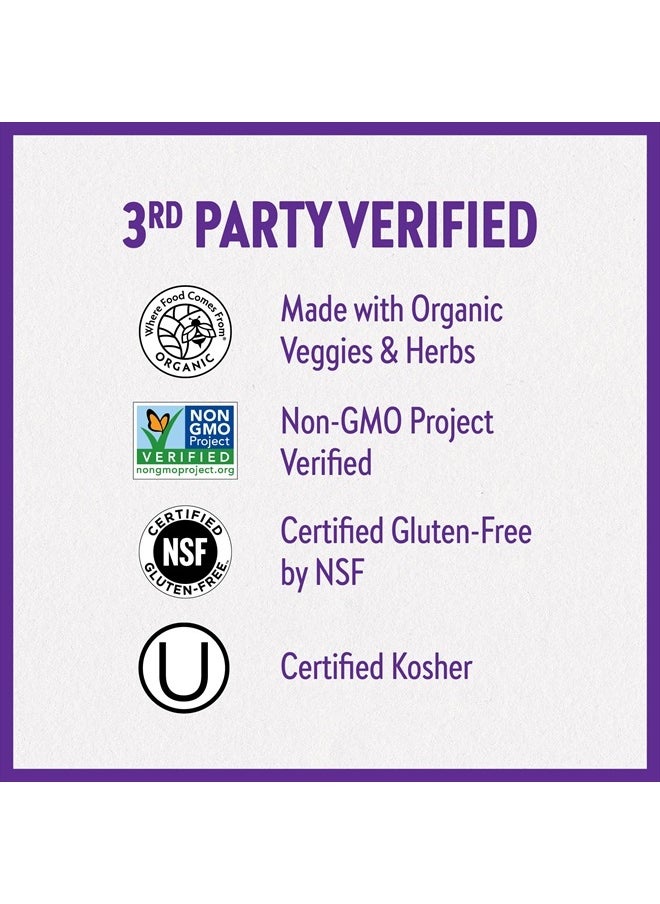New Chapter - Fermented Vitamin C + Elderberry, ONE Daily for Immune Support & Collagen Protection, Made with Organic Herbs, Certified Vegan, Gluten Free, 60 Count - Image 1