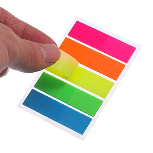 Oddy Re Stick Paper Flags 5 Colour Prompts 15 X 76 mm, 250 Sheets per Pack -10 Packs - Image 2