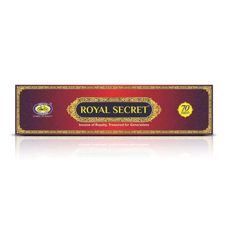CYCLE Cycle Royal Secret Premium Masala Agarbatti From Pure Traditionally Crafted Incense Sticks For Special Occasions Festivals An Exclusive Fragrance Experience Pack Of 2 20 Sticks Per Pack - Image 4