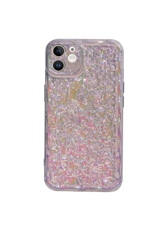 زبون جراب لهاتف iPhone 11 مصنوع من مادة TPU ذات نسيج حجري ثلاثي الأبعاد مطلي بالكهرباء - Image 1