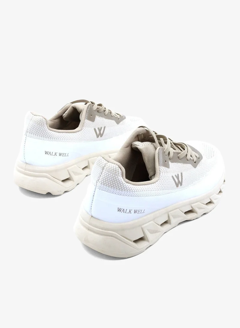 Walk Well Beige WALK WELL Men’s Comfort Sneakers – Desert Beige for Men | Best Price UAE
