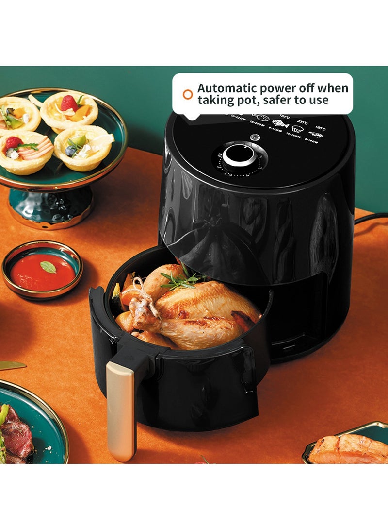 Oasis Multifunctional Quick Air Fryer 4.5 L 1200 W, Easy Control, Rapid Heat Circulation, for Frying, Grilling, Roasting, Baking - Image 5
