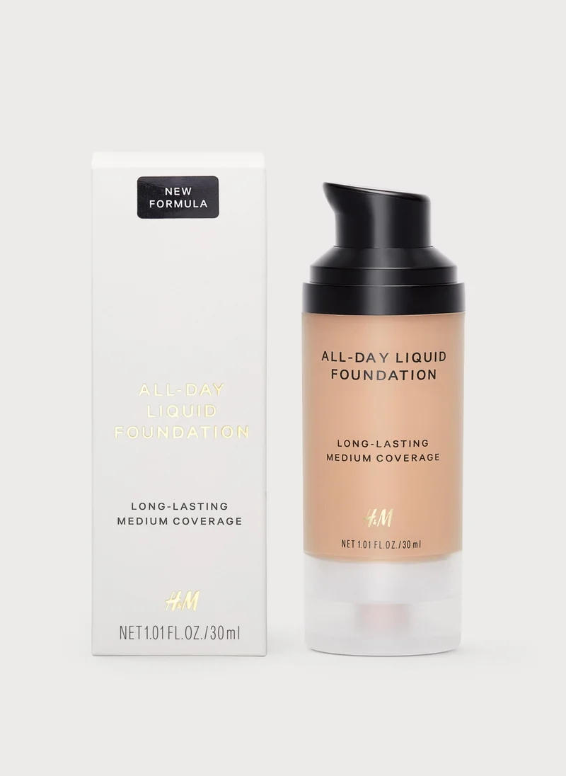 اتش اند ام All-Day Liquid Foundation