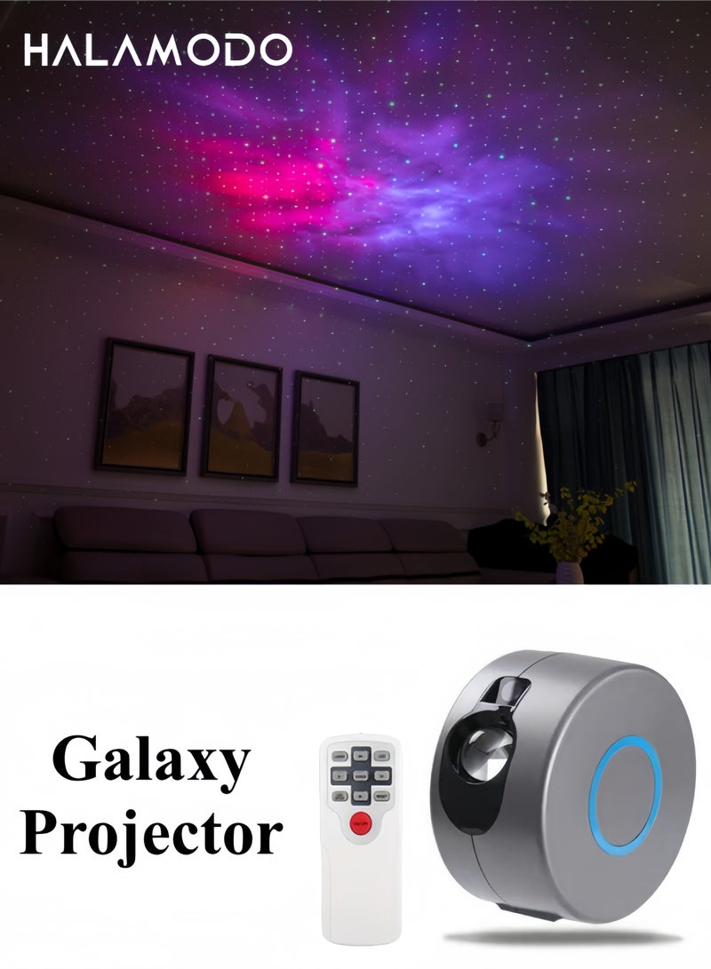 Halamodo Galaxy Projector with Remote for Bedroom Night Light with Nebula for Kids Adults Room Decor Home Party Bar Birthday Valentines Day Gifts - Image 1