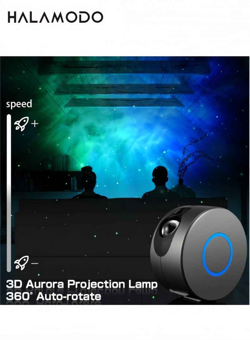 Halamodo Galaxy Projector with Remote for Bedroom Night Light with Nebula for Kids Adults Room Decor Home Party Bar Birthday Valentines Day Gifts - Image 4