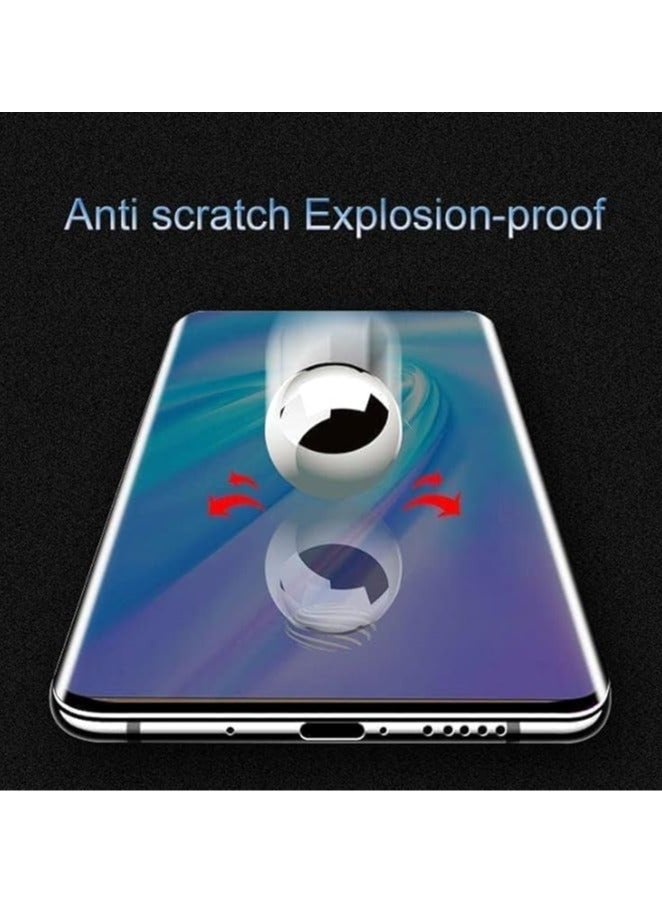 Screen Protector Compatible with Tecno Spark 20 Pro Plus Tempered Glass [Fingerprint Unlock] [Anti-Scratch] [9H Hardness][HD]Protector for Screen Protector - Upgrade Full Coverage  - Image 3