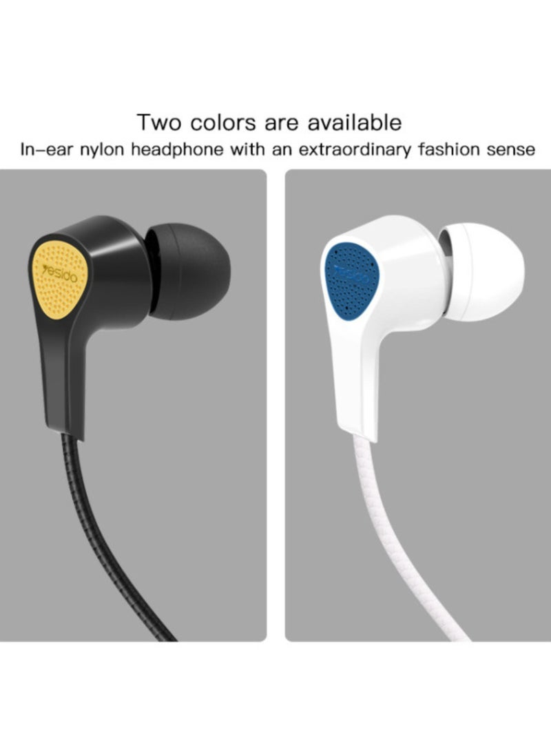 Yesido YH25 Best Price In-Ear Design 3.5Mm Hifi Headphone Mini Earbuds Sport Earphone With Microphone - Image 3
