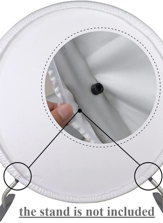 OFILA خلفية دائرية سوداء وذهبية 7.2 قدم خلفية تصوير ذهبية لعيد الميلاد سعيد للنساء والرجال صور عيد الميلاد للبالغين خلفية دائرية للصور - Image 5