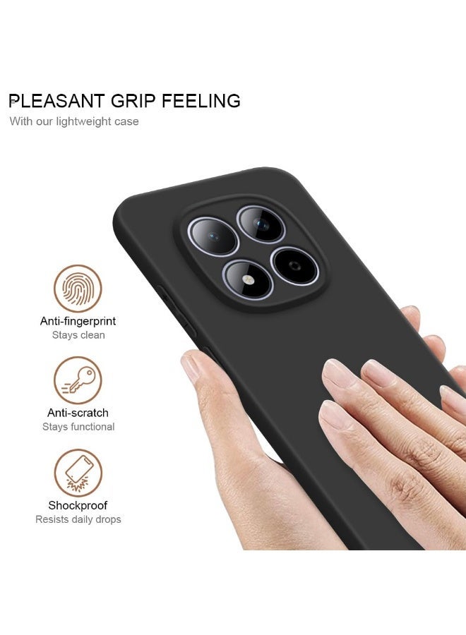 Betcolyn for Redmi Note 15 Pro 5G Case, Slim Matte Finish Protective Shell, Anti-Fingerprint & Anti-Scratch, Precise Camera Hole Protection, Sweat-proof Ultra-Thin Lightweight Back Cover - Black - Image 5