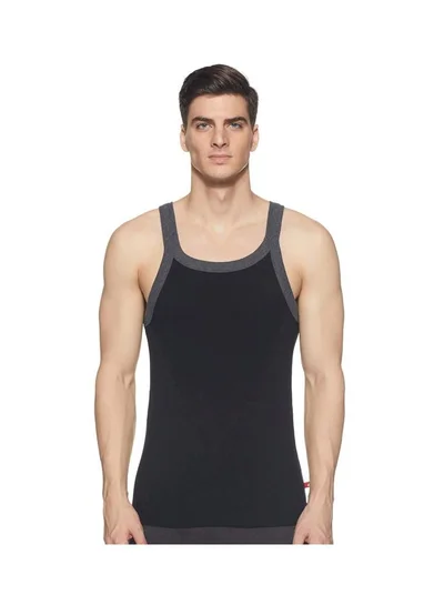 JOCKEY US27 Men Super Combed Cotton Rib Square Neckline Gym Vest