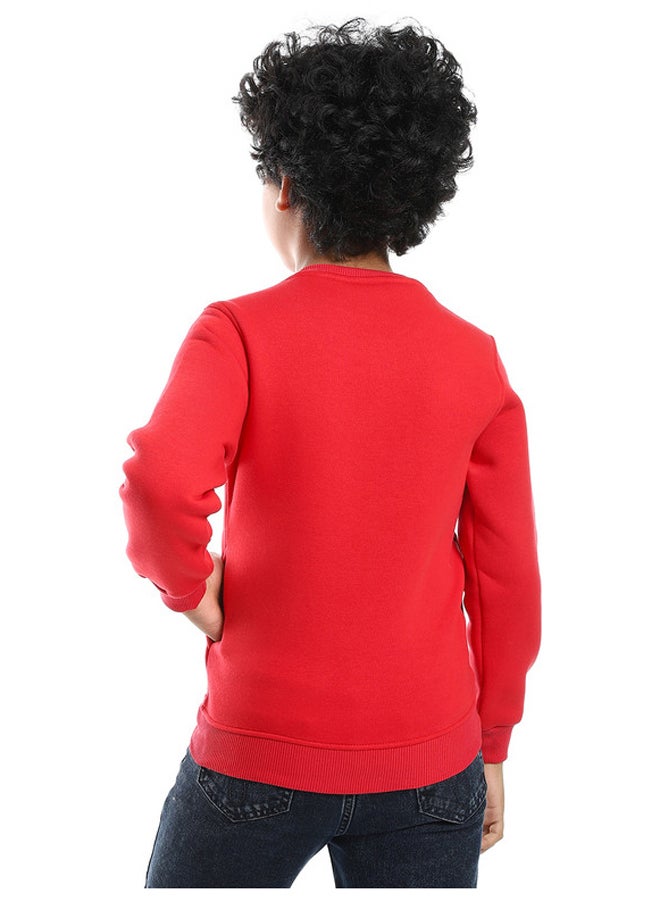DIADORA Cotton Printed Boys Sweatshirt  - Image 3