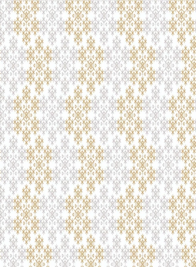 Unwrap Delights Gift Packing Paper - Printed Gift Wrapping Paper Pack of 25 Sheets (26" x 19" Inches) with Mixed Designs in Elegant Golden and Silver Patterns - Perfect for Birthdays, Weddings, Diwali, and All Occasions - Image 1