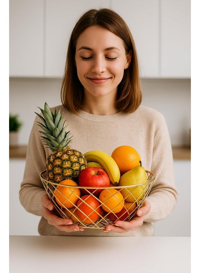 BS سلة الفواكه والخضروات الحديدية من B&S - Image 3