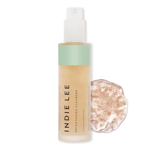 Indie Lee Brightening Facial Cleanser - Daily Hydrating Cleanser, Makeup Remover & Exfoliating Face Mask to Brighten, Firm & Protect Dry Skin - Clean, Gentle Face Wash (4.2oz) - Image 1