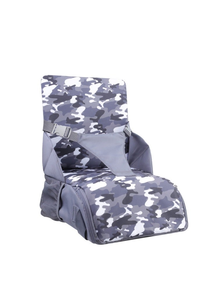 Camouflage style New Multi-Functional And Large Capacity Single Shoulder Mommy Bag For Baby outings, Portable Stool Style Travel, Dining Chair, Mommy Bag - Image 1